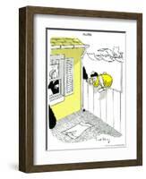 Hazel Cartoon-Ted Key-Framed Giclee Print