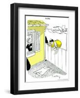 Hazel Cartoon-Ted Key-Framed Giclee Print