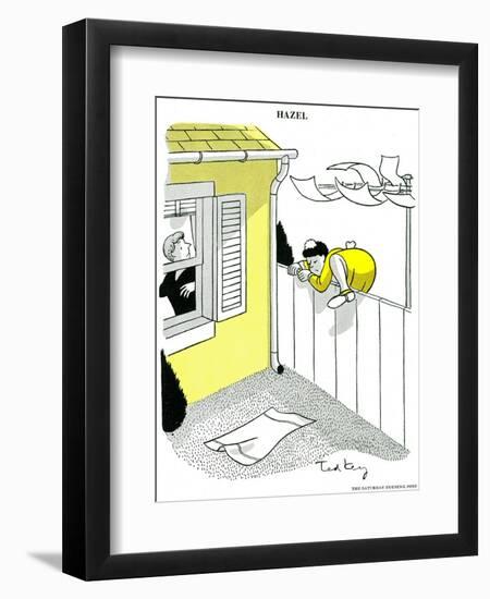 Hazel Cartoon-Ted Key-Framed Giclee Print