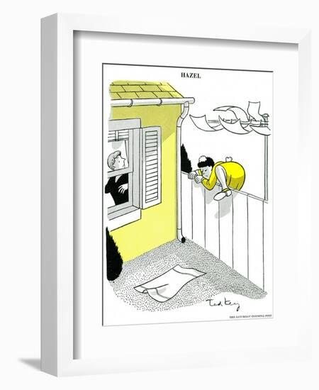 Hazel Cartoon-Ted Key-Framed Giclee Print