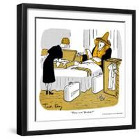 Hazel Cartoon-Ted Key-Framed Giclee Print