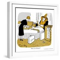 Hazel Cartoon-Ted Key-Framed Giclee Print