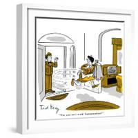 Hazel Cartoon-Ted Key-Framed Giclee Print