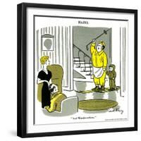 Hazel Cartoon-Ted Key-Framed Giclee Print