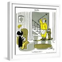 Hazel Cartoon-Ted Key-Framed Giclee Print