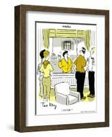 Hazel Cartoon-Ted Key-Framed Giclee Print