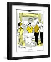 Hazel Cartoon-Ted Key-Framed Giclee Print