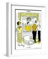 Hazel Cartoon-Ted Key-Framed Giclee Print