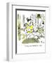 Hazel Cartoon-Ted Key-Framed Premium Giclee Print