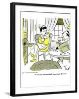 Hazel Cartoon-Ted Key-Framed Giclee Print