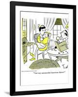 Hazel Cartoon-Ted Key-Framed Giclee Print