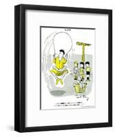 Hazel Cartoon-Ted Key-Framed Giclee Print