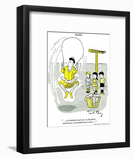 Hazel Cartoon-Ted Key-Framed Giclee Print