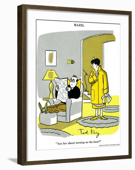 Hazel Cartoon-Ted Key-Framed Giclee Print