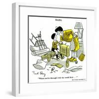 Hazel Cartoon-Ted Key-Framed Giclee Print