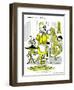 Hazel Cartoon-Ted Key-Framed Giclee Print