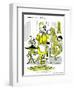 Hazel Cartoon-Ted Key-Framed Giclee Print