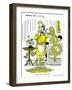 Hazel Cartoon-Ted Key-Framed Giclee Print