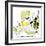 Hazel Cartoon-Ted Key-Framed Giclee Print