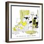 Hazel Cartoon-Ted Key-Framed Giclee Print