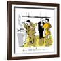 Hazel Cartoon-Ted Key-Framed Giclee Print