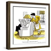 Hazel Cartoon-Ted Key-Framed Giclee Print