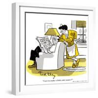 Hazel Cartoon-Ted Key-Framed Giclee Print