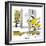 Hazel Cartoon-Ted Key-Framed Giclee Print