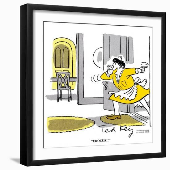 Hazel Cartoon-Ted Key-Framed Giclee Print