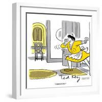 Hazel Cartoon-Ted Key-Framed Giclee Print