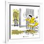 Hazel Cartoon-Ted Key-Framed Giclee Print