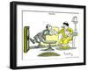 Hazel Cartoon-Ted Key-Framed Giclee Print