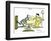 Hazel Cartoon-Ted Key-Framed Giclee Print