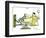 Hazel Cartoon-Ted Key-Framed Giclee Print