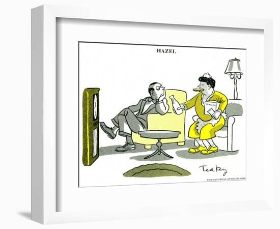 Hazel Cartoon-Ted Key-Framed Giclee Print