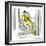 Hazel Cartoon-Ted Key-Framed Giclee Print