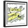 Hazel Cartoon-Ted Key-Framed Giclee Print