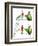 Hazel Cartoon-Ted Key-Framed Giclee Print