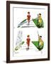 Hazel Cartoon-Ted Key-Framed Giclee Print