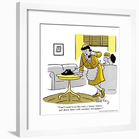 Hazel Cartoon-Ted Key-Framed Giclee Print