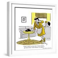 Hazel Cartoon-Ted Key-Framed Giclee Print