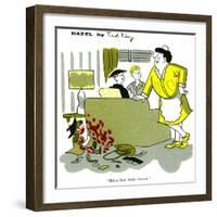 Hazel Cartoon-Ted Key-Framed Giclee Print