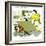 Hazel Cartoon-Ted Key-Framed Giclee Print