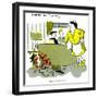 Hazel Cartoon-Ted Key-Framed Giclee Print