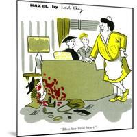 Hazel Cartoon-Ted Key-Mounted Giclee Print