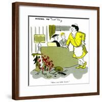 Hazel Cartoon-Ted Key-Framed Giclee Print