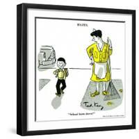 Hazel Cartoon-Ted Key-Framed Giclee Print