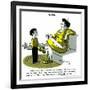 Hazel Cartoon-Ted Key-Framed Giclee Print