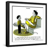 Hazel Cartoon-Ted Key-Framed Giclee Print