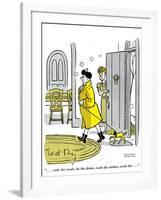 Hazel Cartoon-Ted Key-Framed Giclee Print